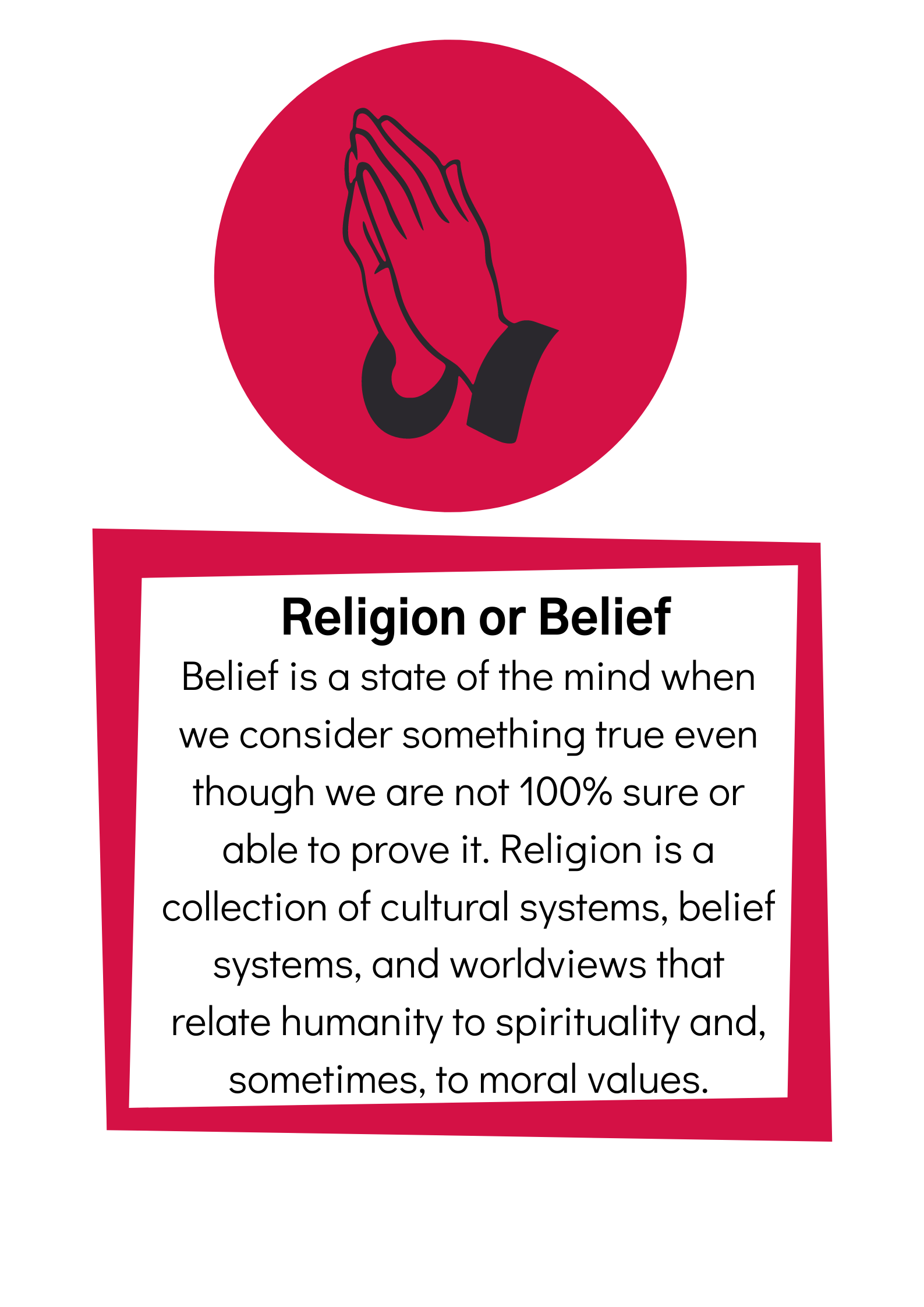 religion or belief